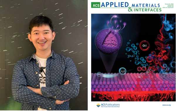 Congratulations to Dr. Man Kwan LAW for his ACS Applied Materials & Interfaces paper being published as a front cover paper.